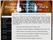 Tablet Screenshot of eyephotodoc.com